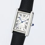 Cartier Tank Solo WSTA0029 (2021) - Zilver wijzerplaat 31mm Staal (3/8)