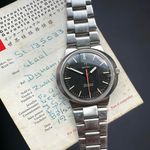 Omega Genève 135.033 (1968) - Black dial 40 mm Steel case (3/8)