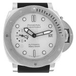 Panerai Luminor Submersible PAM02223 (2024) - White dial 42 mm Steel case (1/8)