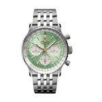 Breitling Navitimer AB0139211L1A1 (2023) - Groen wijzerplaat 41mm Staal (1/1)