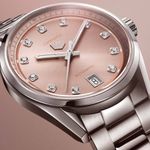 TAG Heuer Carrera Calibre 7 WBN231D.BA0001 (2025) - Pink dial 36 mm Steel case (3/6)