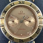 Omega Constellation 196.1070 (1987) - Gold dial 33 mm Gold/Steel case (8/8)