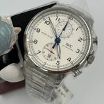 IWC Portuguese Yacht Club Chronograph IW390702 (2023) - White dial 45 mm Steel case (1/7)