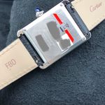 Cartier Tank WSTA0041 (2023) - Zilver wijzerplaat 34mm Staal (6/7)