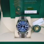 Rolex Sky-Dweller 326934 (2022) - Blauw wijzerplaat 42mm Staal (5/7)