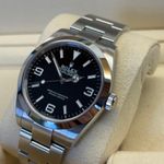 Rolex Explorer 224270 (2024) - Zwart wijzerplaat 40mm Staal (5/6)
