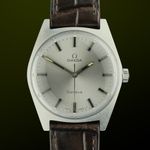 Omega Genève 135.041 (1970) - Silver dial 34 mm Steel case (1/8)