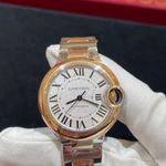 Cartier Ballon Bleu W2BB0038 (2025) - Silver dial 37 mm Gold/Steel case (2/3)
