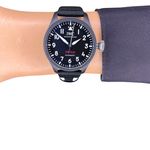 IWC Big Pilot Top Gun IW329801 (2022) - Black dial 44 mm Ceramic case (7/8)