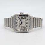 Cartier Santos WSSA0029 (2020) - Zilver wijzerplaat 35mm Staal (5/8)