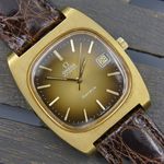 Omega Vintage 70's vintage watch mens Geneve automatic cal. 1012 ref 166.0190 gold pl - (1/8)