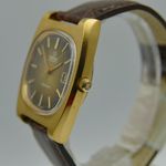 Omega Vintage 70's vintage watch mens Geneve automatic cal. 1012 ref 166.0190 gold pl - (4/8)