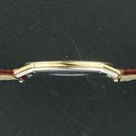 Omega De Ville 195.0048 (1986) - White dial 33 mm Gold/Steel case (5/8)