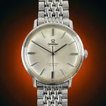 Omega Seamaster 14905 (1963) - Wit wijzerplaat 34mm Staal (1/8)