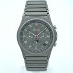 Zenith Port Royal 95.0100.418 (1988) - Grey dial 41 mm Titanium case (4/8)