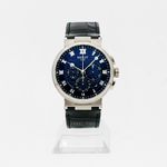 Breguet Marine 5527TI/Y1/9WV (2024) - Blauw wijzerplaat 42mm Titanium (1/1)