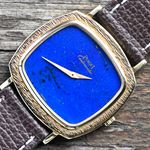 Piaget Vintage 12434 (1972) - Blue dial 32 mm Yellow Gold case (1/8)