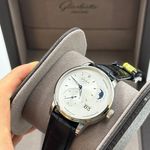 Glashütte Original PanoMaticLunar 1-90-02-42-32-01 (2023) - Silver dial 40 mm Steel case (4/8)