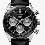 TAG Heuer Carrera CBS2210.FC6534 (2024) - Zwart wijzerplaat 39mm Staal (1/1)