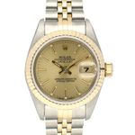 Rolex Lady-Datejust 69173 (1997) - Champagne dial 26 mm Gold/Steel case (2/8)