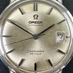 Omega Seamaster 166.020 (1963) - Wit wijzerplaat 34mm Staal (8/8)
