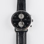 IWC Portuguese Chronograph IW371404 (2006) - Black dial 41 mm Steel case (2/5)