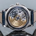 Patek Philippe World Time Chronograph 5930G-001 (2018) - Blauw wijzerplaat 40mm Witgoud (5/8)