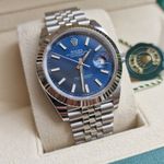 Rolex Datejust 41 126334 (2024) - Blauw wijzerplaat 41mm Staal (2/6)