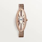 Cartier Baignoire WJBA0006 (2025) - Silver dial 47 mm Rose Gold case (4/4)