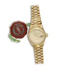 Rolex Lady-Datejust 69178 (1985) - Champagne dial 26 mm Yellow Gold case (8/8)