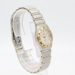 Omega Constellation 1362.30.00 (2004) - Silver dial 23 mm Gold/Steel case (3/8)