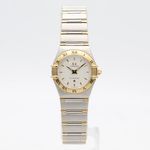 Omega Constellation 1362.30.00 (2004) - Silver dial 23 mm Gold/Steel case (1/8)