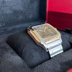 Cartier Santos WSSA0061 (2025) - Green dial 35 mm Steel case (4/4)