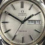 Omega Genève 166.0169 (1973) - Silver dial 36 mm Steel case (8/8)