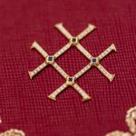 Cartier Pasha 1023 (1990) - Blue dial 38 mm Yellow Gold case (3/6)