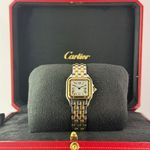 Cartier Panthère W2PN0018 (2025) - Silver dial 22 mm Gold/Steel case (2/7)