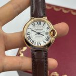 Cartier Ballon Bleu 33mm W6920097 (2024) - White dial 33 mm Rose Gold case (6/8)