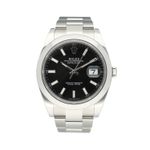 Rolex Datejust 41 126300 (2022) - Groen wijzerplaat 41mm Staal (3/8)