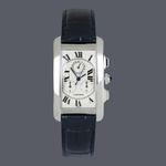 Cartier Tank Américaine W2603356 (Unknown (random serial)) - White dial 30 mm White Gold case (1/1)