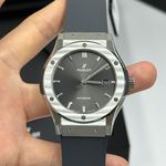 Hublot Classic Fusion Racing Grey 542.NX.7071.RX (2024) - Grey dial 42 mm Titanium case (5/8)