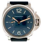 Panerai Luminor Due PAM01274 (2024) - Blauw wijzerplaat 42mm Staal (1/8)