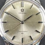 Omega Seamaster 135.007 (1963) - Wit wijzerplaat 35mm Staal (8/8)
