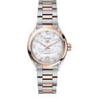 TAG Heuer Carrera Lady WBN2450.BD0569 (2024) - White dial 29 mm Gold/Steel case (1/1)