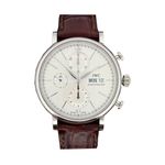 IWC Portofino Chronograph IW391027 (2025) - Zilver wijzerplaat 42mm Staal (1/1)