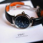 IWC Da Vinci Automatic IW458312 (2021) - Blue dial 36 mm Steel case (4/8)