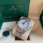 Rolex Explorer II 226570 (2022) - Zwart wijzerplaat 42mm Staal (3/8)