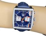 TAG Heuer Monaco CBL2115.FC6494 (2024) - Blue dial 39 mm Steel case (2/8)