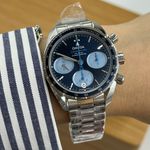 Omega Speedmaster 324.30.38.50.03.002 (2024) - Blauw wijzerplaat 38mm Staal (8/8)