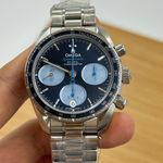 Omega Speedmaster 324.30.38.50.03.002 (2024) - Blue dial 38 mm Steel case (5/8)