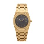 Audemars Piguet Royal Oak 56023BA (Onbekend (willekeurig serienummer)) - Grijs wijzerplaat 36mm Geelgoud (1/1)